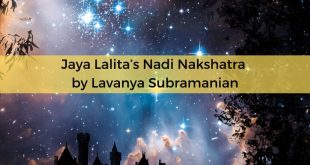 Jaya Lalita Nadi Nakshatra by Lavanya Subramanian