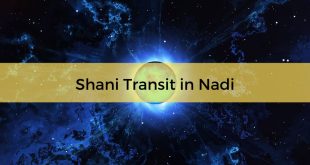 Shani Transit in Nadi