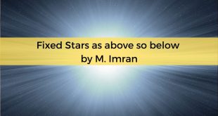 Fixed Stars as above so below by M. Imran