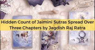 Hidden Count of Jaimini Sutras Spread Over Three Chapters by Jagdish Raj Ratra