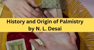 History and Origin of Palmistry by N. L. Desai