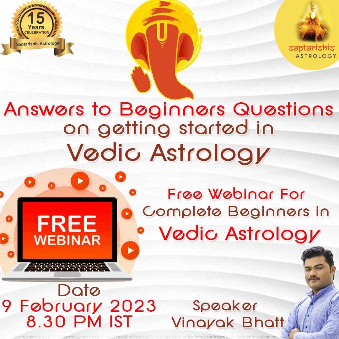 Free Vedic Astrology Courses | Free Vedic Astrology Webinar