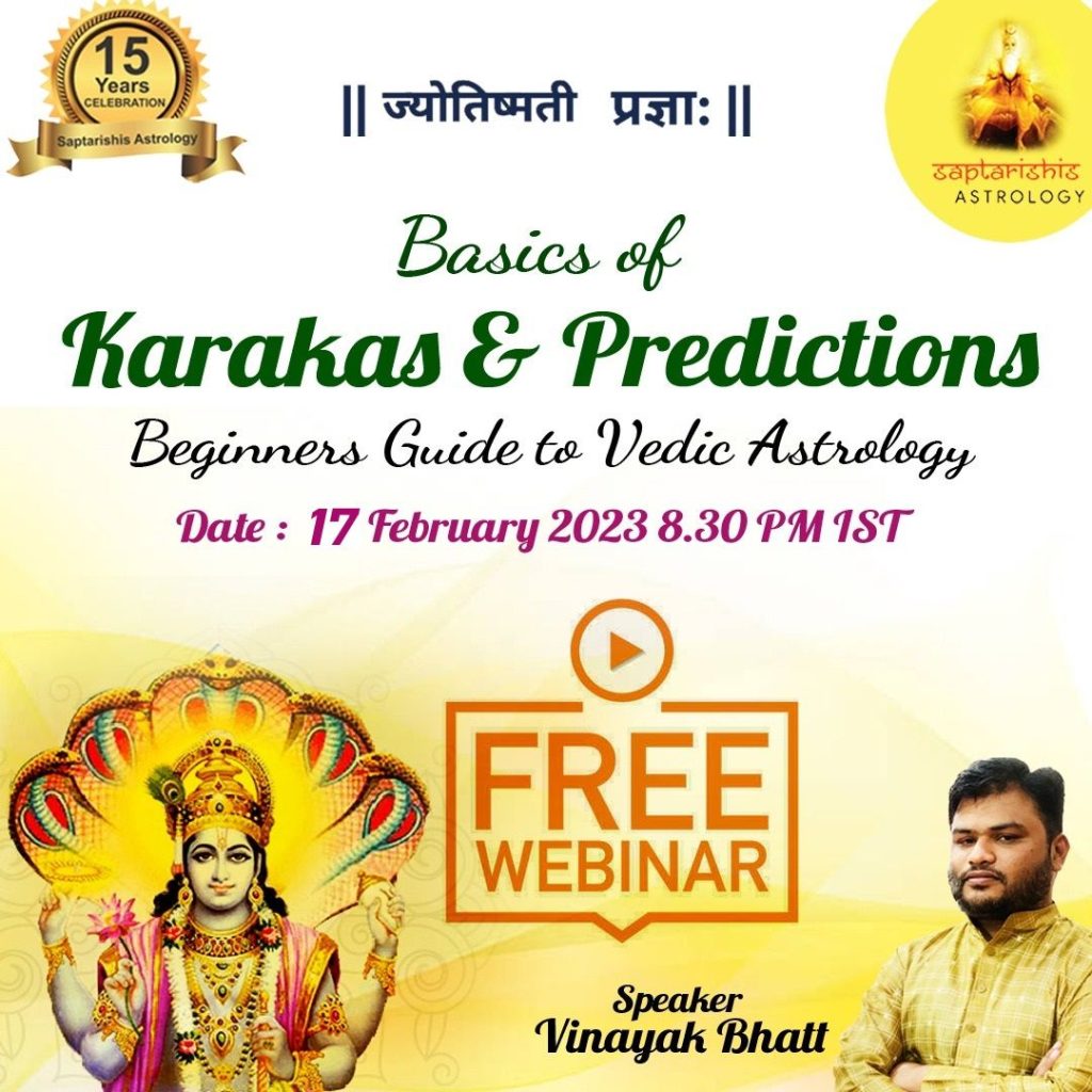 Karakas and Prediction in Vedic Astrology
