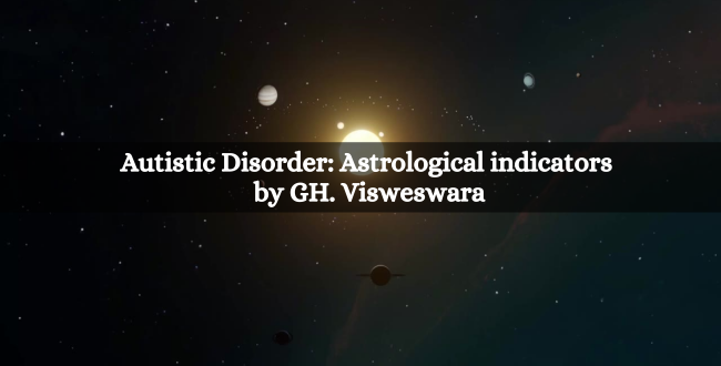 Autistic Disorder: Astrological indicators