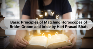 Basic Principles of Matching Horoscopes of Bride- Groom and bride