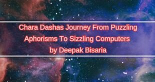 Chara Dashas Journey From Puzzling Aphorisms To Sizzling Computers