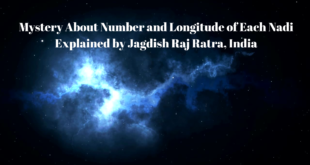 Mystery About Number and Longitude of Each Nadi Explained by Jagdish Raj Ratra,