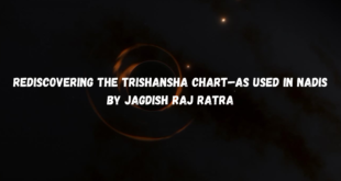 Rediscovering The Trishansha Chart—As Used In Nadis