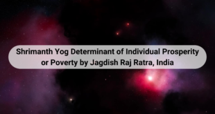 Shrimanth Yog Determinant of Individual Prosperity or Poverty